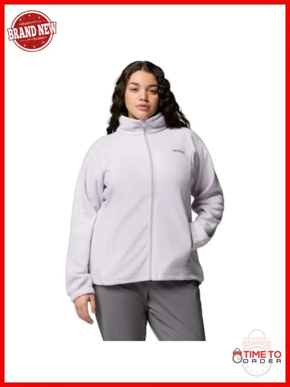 Full Zip Fleece Jacket - Soft Polyester MTR Filament
